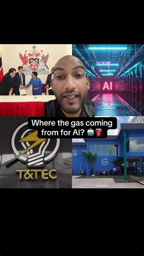 Where the gas coming from for AI? 🤖⛽️ #trinidad #gas #ngc #ai #electricity