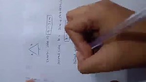 12 The shortest side of a triangle is y \mathrm{~cm}.The secon... | Filo