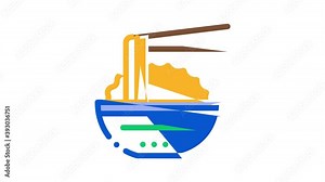 Golf Game Equipment Icon Animation Golf Club Building And Putter With Ball, Caddy Car And Field, Player And Champion Cup