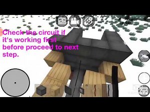 Elevator with Floor Selection tutorial in Mini Block Craft 3d