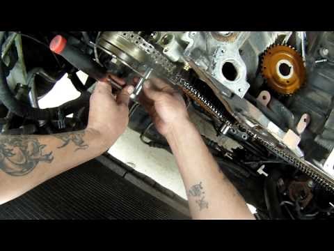 Ford 5.4l Triton timing chain removal