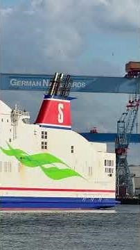 Stena Scandinavica in der Kieler Förde / Stena Line Fähre verlässt Kieler Hafen Richtung Ostsee