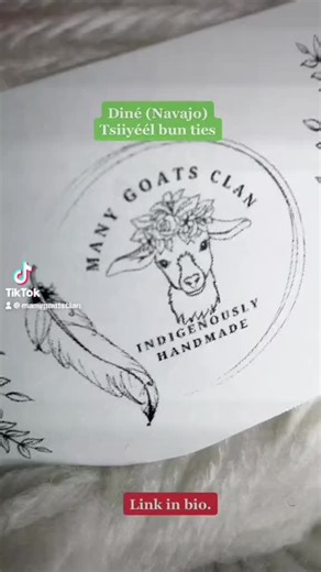 Dinè (Navajo) Tsiiyéél (bun) ties. Many option to choose from. #dinè #navajo #dinefamily #navajofamily #reconnectingnative #navajofashion #navajonation #shiprock #farmington #nm #ut #az #co #gallup #begayfleamarket #fyp #navajomom