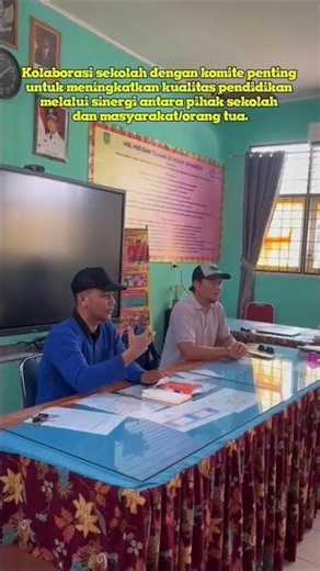 Collaboration between schools and committees is important to improve the quality of education.