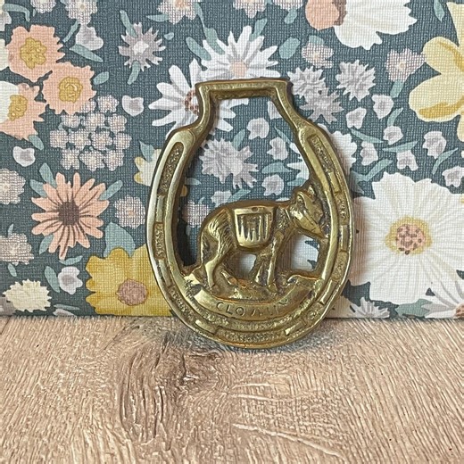 Vintage Horse Brass Clovelly Donkey – Rustic Coastal Décor Piece - Etsy Canada