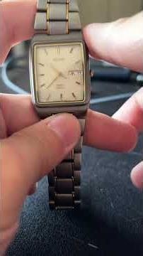 Seiko Spirit Titanium JDM Review #filosofijam #seiko #vintage #watch #titanium #seikowatch