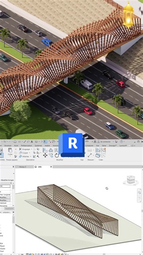 Modélisation d'un tunnel paramétrique dans Revit