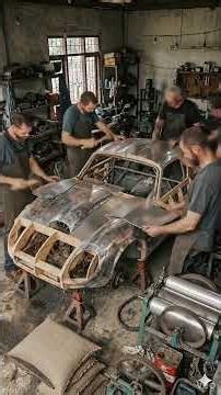 Restoring a $20 Million American Icon: Shelby Cobra Daytona Coupe Full Timelapse​