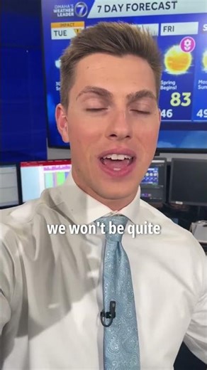 Omaha's News Leader tracks a light snow chance tomorrow and a warmup later this week