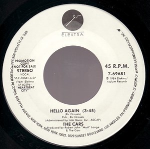 The Cars - Hello Again