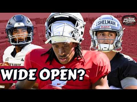 NO STARTER YET: QB Battle Heats Up FAST, Spring Practice Begins Washington State Football | Ep. 27
