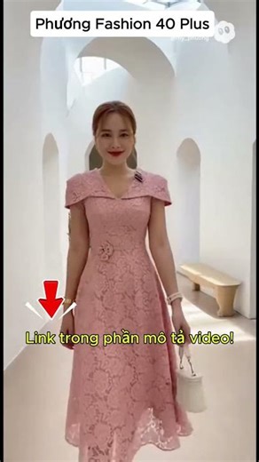 Đầm ren thanh lịch giúp tôn dáng, mặc lên cực kỳ sang