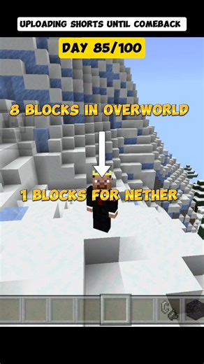 Xpertbaaz on Instagram: "How I Travelled 4000 Blocks in Seconds ! 😏(Minecraft Bedrock Nether Trick) Want to travel faster in Minecraft Bedrock? 🚀 In this video, I’ll show you how to use the Nether travel system to move 8 times faster across your world — without cheats! You’ll learn how the 8:1 coordinate ratio works, how to use Nether portals for long-distance travel, and how to reach thousands of blocks away in just a few seconds. It’s one of the smartest tricks every Minecraft player should 