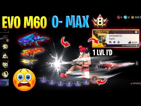 Finally 8 Lvl Prime In 1 Lvl I'd 😨 | New Evo M60 Fully Upgraded 0-Max 🤑