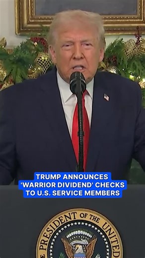 Daily Mail on Instagram: "President Donald Trump announced that more than 1.45 million U.S. military service members will receive a special “Warrior Dividend” before Christmas, citing revenue from tariffs and the recently passed “One Big Beautiful Bill.” Trump said each eligible service member will receive a payment of $1,776, a figure he said honours the nation’s founding year. “The checks are already on the way,” the president said, calling the dividend a recognition of military service. Find 
