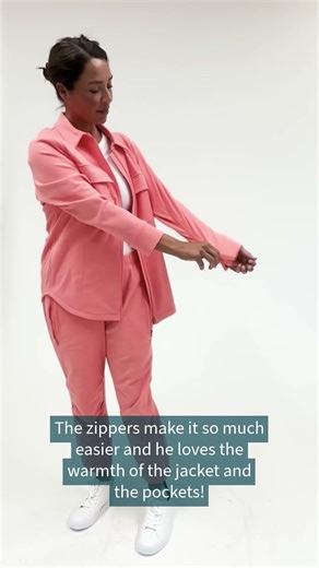 Adaptive Shacket: Comfortable, Accessible Layer for Chronic Illness & Disability 💛