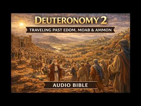 📖 Deuteronomy 2 (Audio Bible) | The Long Wilderness Journey | God Sets Boundaries