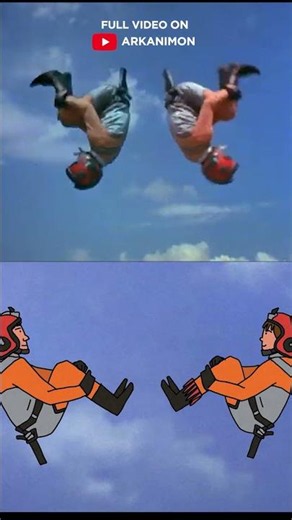 Hokuto & Minami: Ultra Touch! Transformasi Ultraman Ace Original vs Cartoon #tokusatsu #ultraman