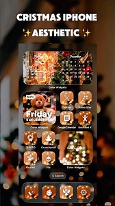 Make Your iPhone Aesthetic for Christmas🎄🎁 #ytshorts #yt #aesthetic #ios26 #asmr