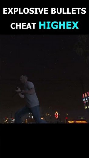 Gta 5 Explosive Bullets Cheat | Explosive Ammo Cheat Code #shorts #gta5 #gtav