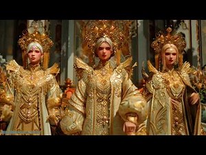 ✨ The Most Beautiful Celestial Palace Ever Created | Heaven’s Golden Blue Prestige (4K)