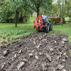 Comfortable 36-horsepower garden tractor | Amazing Videos