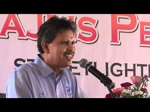 Launch Speech - Dato' Md Zin Baharom Speech