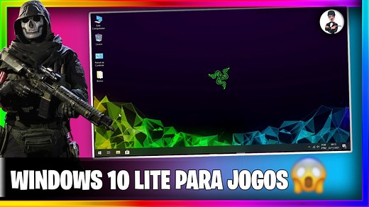 Windows 10 Lite 21H2 Gamer Full