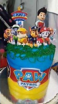 Pastel de paw patrol #cake #tartaspersonalizadas #pasteleria #pastel