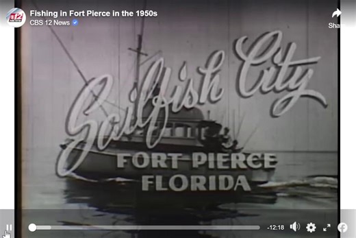 Fishing in Fort Pierce in the 1950s. #SnapshotInTime | Michelle Franklin, Saint Lucie County Property Appraiser