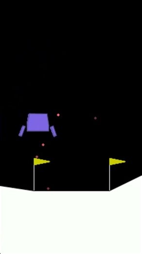 Lunar Lander v3 1,000,000 Steps