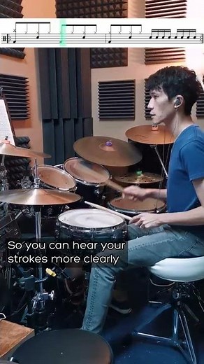 Beginner Drum Fills 1 Part 2 with Music - Drum Lesson