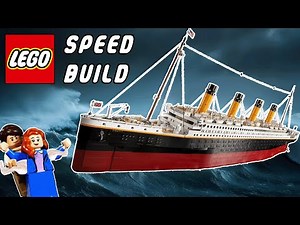 MASSIVE!!! Lego TITANIC Speed Build | Set 10294