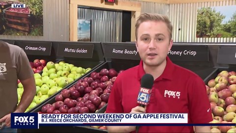 B.J. Reece Orchards Looking for Big Crowds During the Georgia Apple Festival