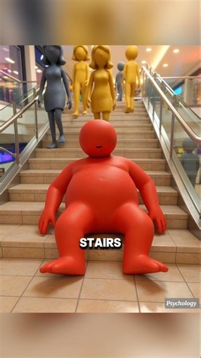 What to do if you fall down the stairs. 🤯 #shorts #psychology