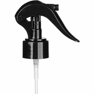 Black Mist Trigger Sprayer with 6-3/4' Dip Tube, 28mm 28-410