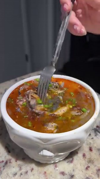 Silkie chicken- also known as the wagyu of chicken! This is always a show stopper. It has a blackish almost blue color. The meat is tender and delicious! Traditionally it’s used in soups so that’s what I made- pairing the chicken soup with crunchy seaweed noodles! I know this isn’t something you see every day but let’s remember that it’s very significant to other cultures ❤️ #reels | Soozie the Foodie