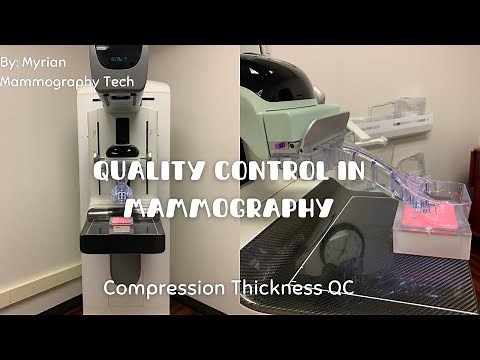 How to Perform the Compression Thickness for QC in Mammography