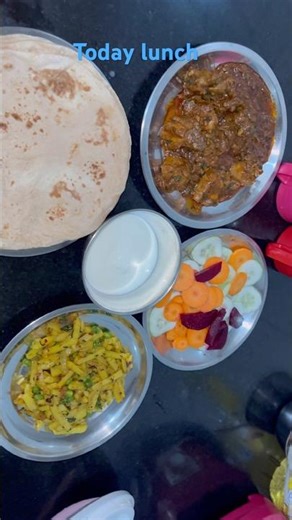 Simple But Tasty! Today’s Lunch Plate #TodayLunch #LunchVlog #FoodVlog #IndianLunch #adbkitchen