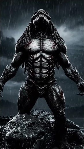 The Predator Stares Into Your Soul | Terrifying 4K Cinematic Monster Scene