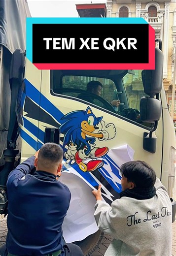 Tem Xe Nhím Sonic Dán Cho QKR270