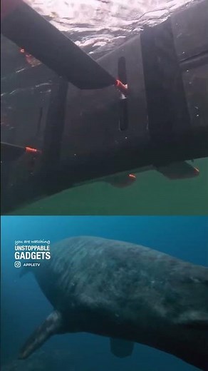 This military UUV has sensors in its nose