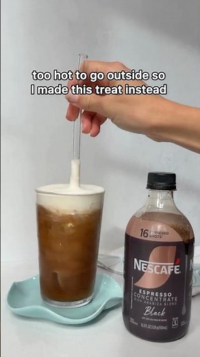 Easy Iced Latte at Home with NESCAFÉ Espresso Concentrate