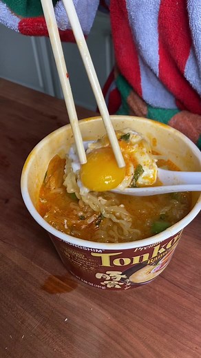 1M views · 10K reactions | When I’m sick and jet lag instant ramen is the best I can do for myself | My Healthy Dish | Facebook