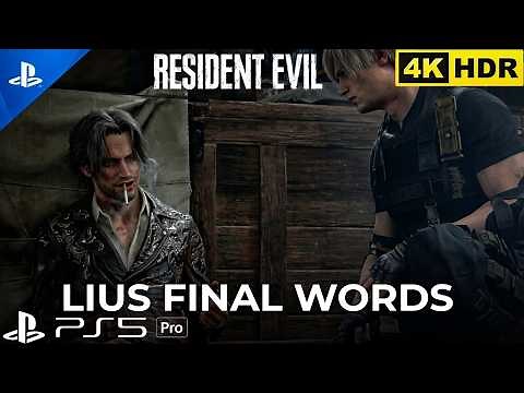 Luis Death Scene & Final Words – “People Can Change, Right?” | Resident Evil 4 Remake