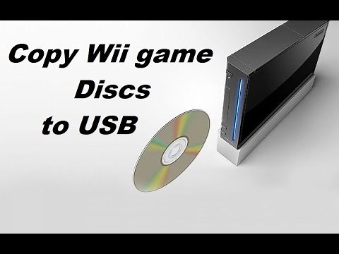 How to Copy Wii Disc Games onto External Drive!