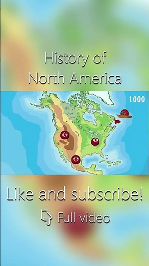 History of North America Part 1 | Countryballs