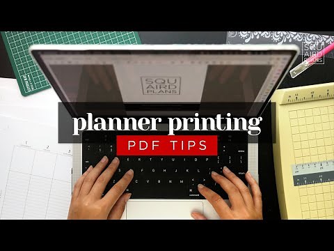 5 PRINTING TIPS & TRICKS FOR PLANNER INSERTS USING ADOBE READER
