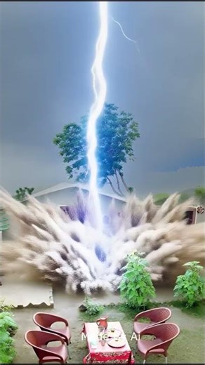 “Massive Storm lighting strike Disaster Hits Hard | Extreme Weather Footage” struck by, thundrstom