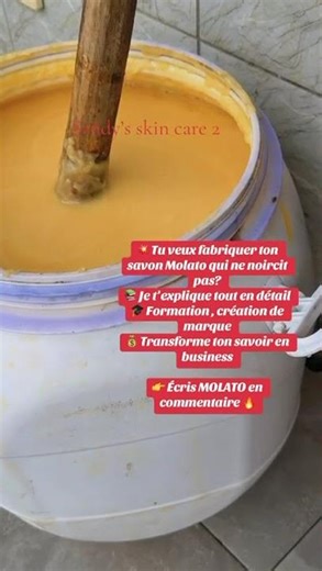 fabrication savon molato